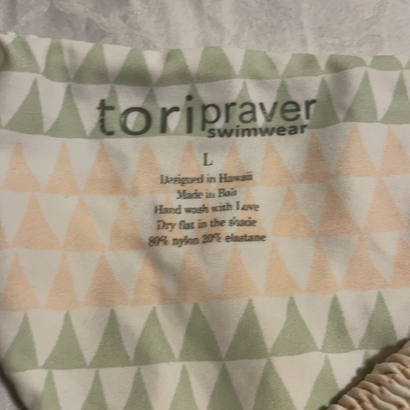 Tory Praver 2pcs bikini Bra Size M & Bottom L - Picture 7 of 11